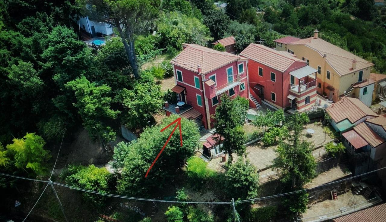 La Casa Rossa Arcola Con Vista Exterior foto