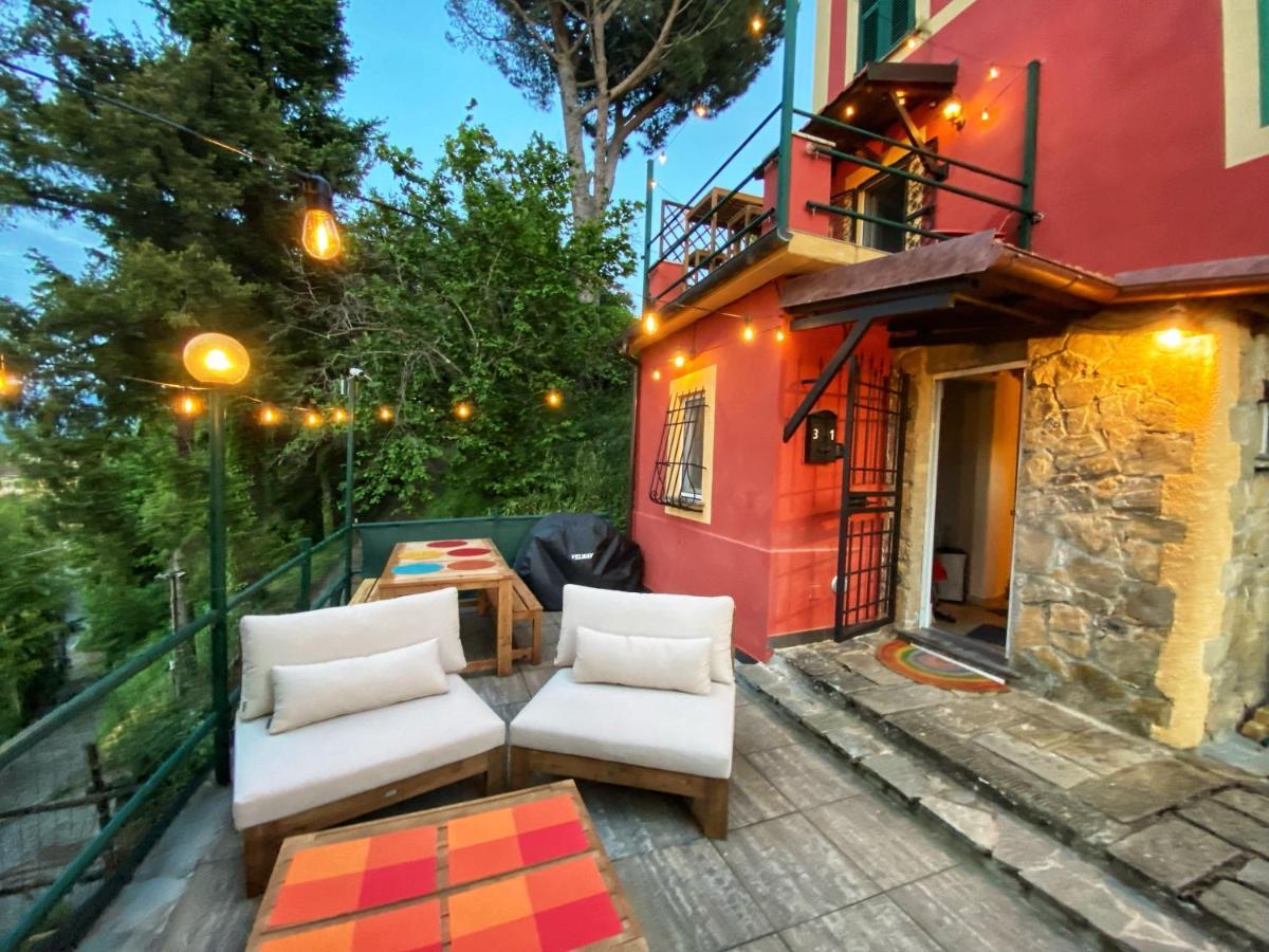 La Casa Rossa Arcola Con Vista Exterior foto