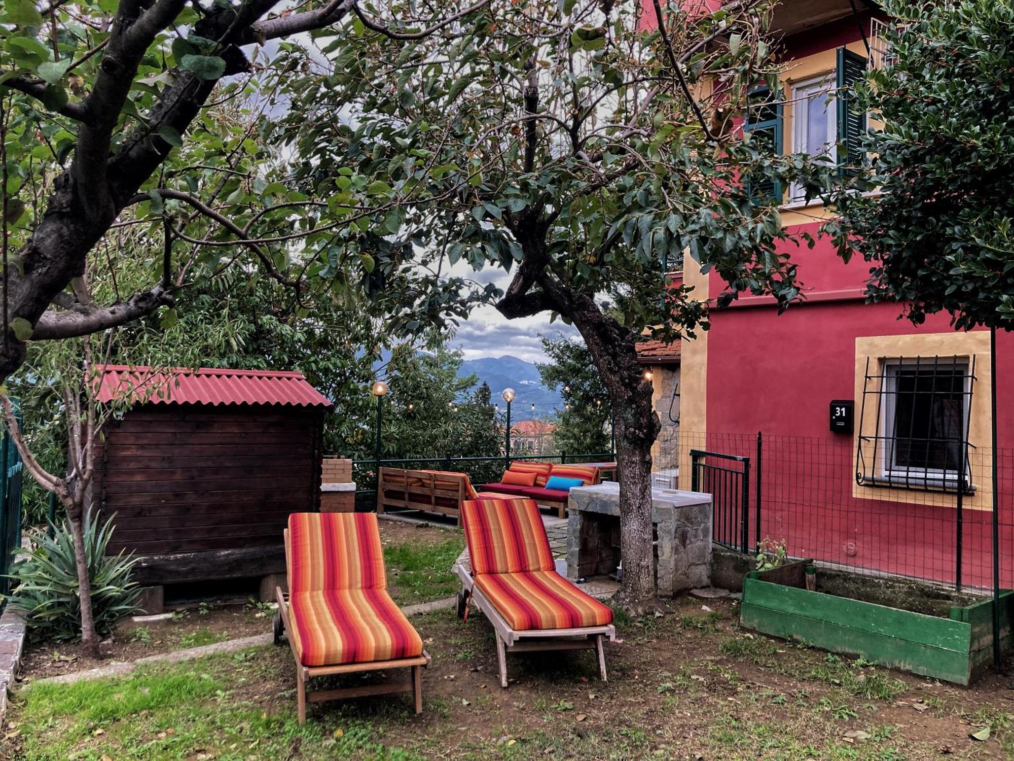 La Casa Rossa Arcola Con Vista Exterior foto